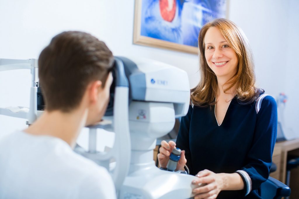 Eye exam